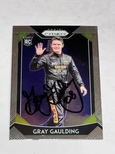 Gray Gaulding 2019 PANINI PRIZM autographed XFINITY SERIES ROOKIE card V2 - Picture 1 of 1