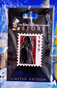 Disney DEC Pin - Stamp 1977 Darth Vader - LE 250 Star Wars - Picture 1 of 1