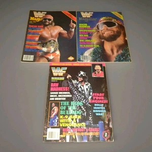 WWF Magazines Macho Man Lot - Picture 1 of 3
