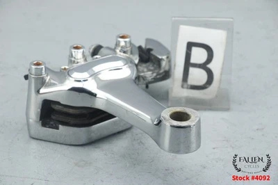 2001 Harley Softail DRAG SPECIALTIES комплект суппорта заднего тормоза хромированный No4092 - Изображение 1 из 4