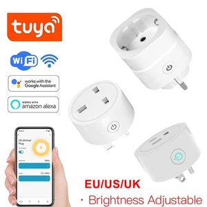 WLAN Smart Dimmer Steckdose APP Steuerung Sprachsteuerung für Alexa Google Dimmer Stecker - Bild 1 von 15