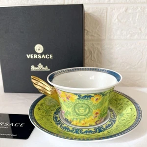 VERSACE x Rosenthal Grün Floralia Tasse & Untertasse - Bild 1 von 10