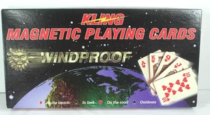 Kling Magnetic Playing Cards Wind Proof With Board Play Cards Outside - Picture 1 of 6