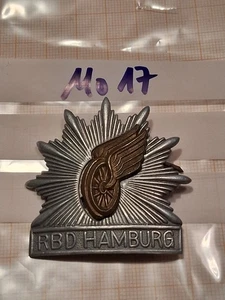 Polizei Mützenstern Bahnschutz RBD Hamburg Original 1 Stück (mo17) - Bild 1 von 2