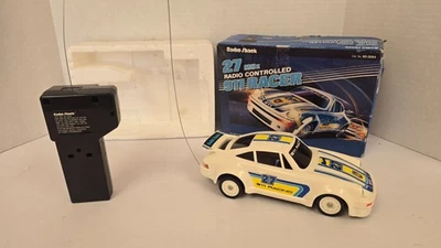 Porche 911 Racer Vintage Radio Controlled Car Radio Shack *Untested* - Image 1 of 4