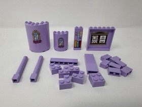 Lego Disney Princess 41067 Belle&rsquo;s Enchanted Castle Purple Parts Replacement Lot