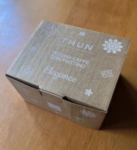 THUN Kaffeetasse mit Untertasse - Serie Elegance Porzellan - Neu mit Karton - Bild 1 von 5