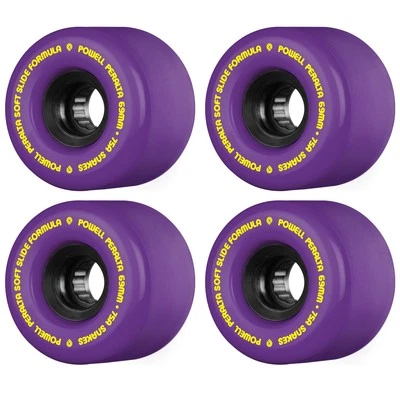 Powell Peralta Longboard Cruiser Wheels 69mm Snakes 75A Purple