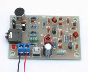 Nadajnik radiowy FM MP3 Mikrofon bezprzewodowy Transmisja Launch Board Zestawy audio - Zdjęcie 1 z 6