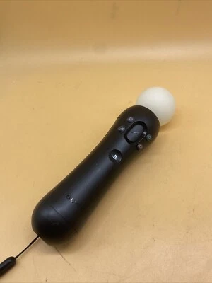 Sony PlayStation VR PSVR Move Motion Controller Black CECH-ZCM2U - Image 1 of 4