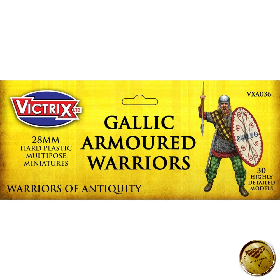 Victrix 28mm Gallic Armoured Warriors # VXA036