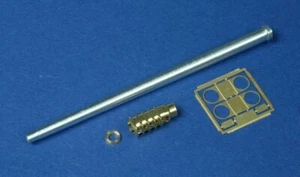 RB Model RB-72B46 1/72 122mm D-30 L/38 Barrel for T-34 SPG/D-30 Howitzer - Picture 1 of 5