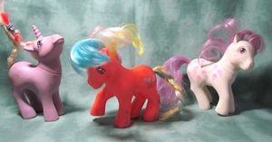 3 Hasbro 1980's " My Little Pony" Figures - Picture 1 of 8