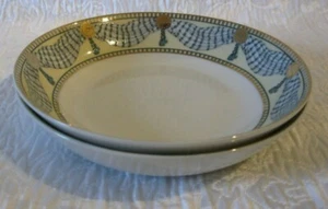 HTF ~ Set of 2 MUIRFIELD Proscenium COUP CEREAL BOWL ~ 7.25" - Picture 1 of 8