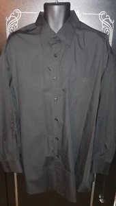 Italo Mondo Herren 20 (BIG) 34/35 schwarz Oberhemd Baumwollmischung - Bild 1 von 4