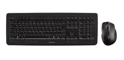 CHERRY DW 5100 keyboard Mouse included RF Wireless QWERTZ German Black - Image 1 of 2