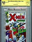 X-Men #1 Marvel Milestone Cbcs 8.5 Stan Lee Signed Asp 1991 Amricons Sl1