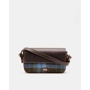 Frances Valentine Cam Baguette Wool Stonegate Plaid - Picture 1 of 7