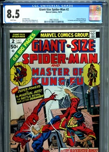 Giant Size Spider-Man #2 (Marvel 1974) CGC Certified 8.5 - Picture 1 of 3