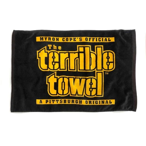 Pittsburgh Steelers Black Terrible Towel Cover