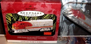 Santa Fe F3 1950 diésel-tren-1997-serie A, adorno Hallmark-nuevo-envío gratuito - Imagen 1 de 8