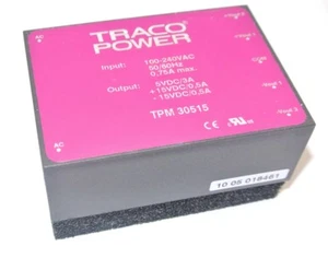 TPM30515 TRACO POWER AC/DC Power Supply Triple-OUT 5V/15V/-15V  .. [1pcs] - Picture 1 of 1