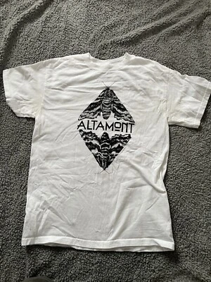Altamont Moth Tshirt White Sz Med - Image 1 of 4
