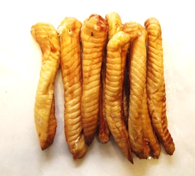 500g frisch geräucherte Schillerlocken - Räucherfisch aus dem Norden  - Bild 1 von 2