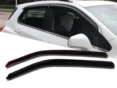 Para Ford E-150 E-250 Econoline 1992-2006 Canal Interior Humo Oscuro Viseras JDM 4 piezas Foto 1 de 4