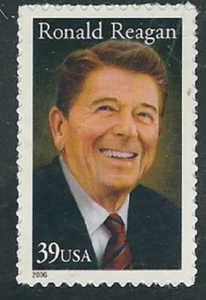 Scott #4078....39 Cent... Ronald Reagan... 3 Stamps  - Picture 1 of 1