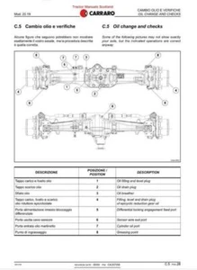 Carraro Front Axle Agrotron ALL MODELS FULL SET Workshop Manual - Picture 1 of 4