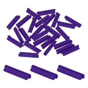 25pcs SD Port Duct Covers Caps Silicone Plugs Protector for Laptop Camera Purple - Photo 1/7