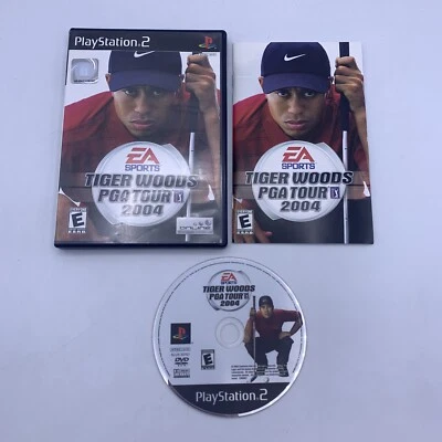 Tiger Woods PGA Tour 2004 (Sony PlayStation 2) PS2 Complete Refurbished Good - Image 1 of 4