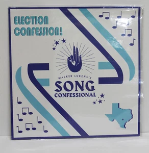 Walker Luken Austin Indie Election Confession Lp Vinyl Record 2018 - Picture 1 of 3
