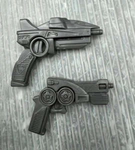 POWER RANGERS SPD GUN ACCESSORY PART LOT/2 for 12" Talking Figure 2002 MMPR - Picture 1 of 8