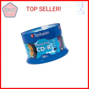 Verbatim CD-R Blank Discs 700MB 80min 52X Recordable Disc for Data and Music wit - Picture 1 of 2