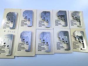 LOT ( 10 PCS ) NEW IDEAL WIRE STRIPPER BLADES AIRCRAFT AVIATION AVIONICS TOOLS - Picture 1 of 4