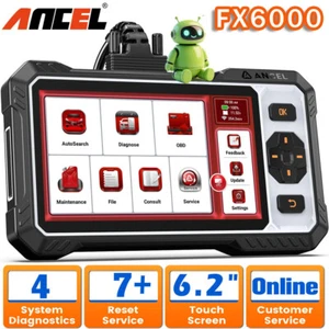ANCEL FX6000 OBD2 Scanner Engine Diagnostic Tool Oil Reset SAS Reset BMS Reset - Picture 1 of 16