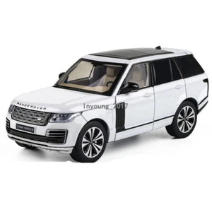 1/32 Land Rover Range Rover Model Car Diecast Toy Cars Metal Vehicle Boys White - Picture 1 of 15