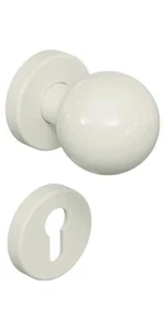HEWI Rosettengarnitur 111R03.133 Kunststoff 99 U-Form PZ DIN links / rechts K... - Bild 1 von 3