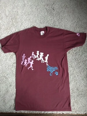 复古 1982 Bloomsday 跑步 T 恤 M 码 — 第 1/4 张图片