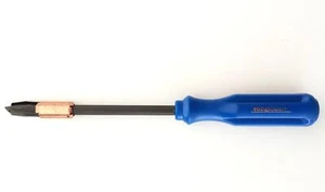 Eazypower 82796 6" Slotted Screwdriver With Screw Gripping Spring Clip - Picture 1 of 1