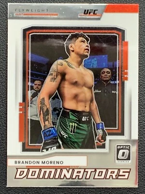 Brandon Moreno 21 Dominators Donruss Optic UFC Panini 2022 - Image 1 of 4