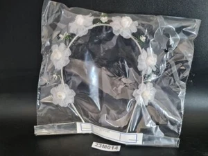 Hochzeitsschmuck Kopfschmuck Haarreif VEB Kunstblume Sebnitz DDR 367748 #23M014 - Bild 1 von 11