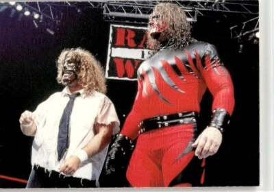 1998 Comic Images WWF Superstarz Kane & Mankind #54 - Image 1 of 2