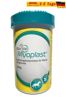 Equitop Myoplast 1,5 kg Pferd Muskel - beste Laufzeit - PZN 00714857/