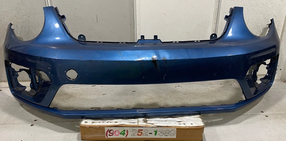 Cubierta de parachoques delantero Volkswagen Beetle R Line 2012-2015 OEM 5C5807218B Foto 1 de 4