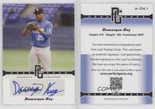 2013 Leaf Perfect Game Showcase Auto Domnique Key #A-DK1 Auto