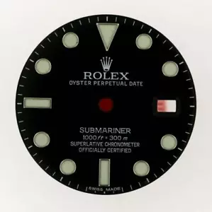 Rolex Submariner original para hombre 40 mm fecha 116610 esfera negra brillante S/S #G57 - Imagen 1 de 8