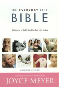 The Everyday Life Bible Hardcover Joyce Meyer - Picture 1 of 2